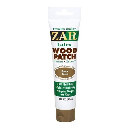 ZAR Zar 1902071 Indoor & Outdoor Dark Tone Latex Wood Patch; 3 oz 1902071